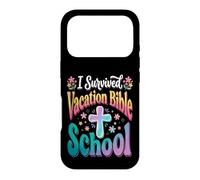 Carcasa para iPhone 17 Pro Sobreviví a la Escuela bíblica de Vacaciones