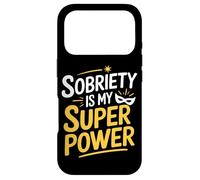 Carcasa para iPhone 17 Pro Sobriety Is My Superpower Alcohólico Sobrio