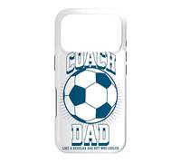 Carcasa para iPhone 17 Pro Soccer Coach Dad Like a Regular Dad but Way Cooler Soccer
