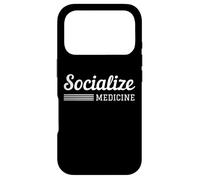Carcasa para iPhone 17 Pro Socialize Medicine Free Healthcare Is A Humanitarian Right