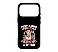 Carcasa para iPhone 17 Pro Solo Chica Le Encanta Ayunar Iftar Musulmán Ramadán
