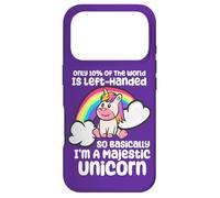 Carcasa para iPhone 17 Pro Solo el 10% del Mundo es un Unicornio zurdo