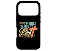 Carcasa para iPhone 17 Pro Sólo Estoy Hablando con Jesús Hoy