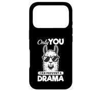 Carcasa para iPhone 17 Pro Solo tú Puedes Evitar un Drama - Llama Alpaca