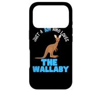 Carcasa para iPhone 17 Pro Solo un Chico Que ama a los Chicos guapos de Wallaby, Fun Love Wallaby.