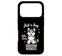 Carcasa para iPhone 17 Pro Solo un Chico Que ama a los Huskies siberianos