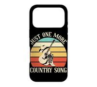 Carcasa para iPhone 17 Pro Solo una canción Country más Amante de la música Country Occidental