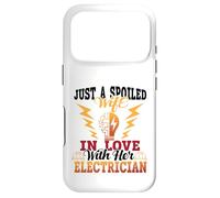 Carcasa para iPhone 17 Pro Solo una Esposa malcriada Enamorada de su Electricista