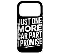 Carcasa para iPhone 17 Pro Solo una Pieza más de Coche, te lo Prometo, Divertido mecánico