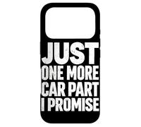 Carcasa para iPhone 17 Pro Solo una Pieza más de Coche, te lo Prometo, Divertido mecánico