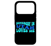 Carcasa para iPhone 17 Pro Somebody in Utah Loves Me Modern Boho Vibe