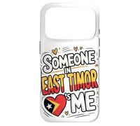 Carcasa para iPhone 17 Pro Someone In East Timor Loves Me Long Distance Bond
