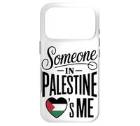 Carcasa para iPhone 17 Pro Someone In Palestine Loves Me Palestine Heart
