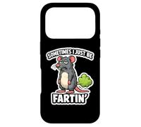 Carcasa para iPhone 17 Pro Sometimes I Just Be Fartin Slob Rat Pedos Ratón Pedo Divertido