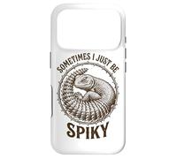 Carcasa para iPhone 17 Pro Sometimes I Just Be Spiky Funny Grumpy Uromastyx Lagarto