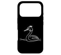 Carcasa para iPhone 17 Pro Somormujo Lavanco Line Art Ornitologia