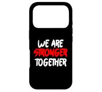 Carcasa para iPhone 17 Pro Somos MÁS Fuertes Juntos