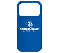 Carcasa para iPhone 17 Pro Sonoma State University Seawolves Stacked Seawolf Logo