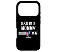 Carcasa para iPhone 17 Pro Soon to Be Mom 2026 Loading Promoted to Mommy First Time Mom