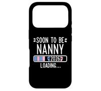 Carcasa para iPhone 17 Pro Soon to Be Nanny 2026 Loading Pregnancy Announcement 2026