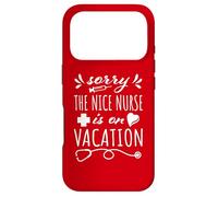 Carcasa para iPhone 17 Pro Sorry The Nurse is on Vacation, Bonito diseño para Enfermeras