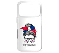 Carcasa para iPhone 17 Pro South Korean Girl South Korean Heritage South Korea Flag