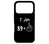 Carcasa para iPhone 17 Pro Soy 89 más 1 Dedo Medio para un cumpleaños número 90