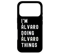 Carcasa para iPhone 17 Pro Soy Álvaro Haciendo Cosas de Álvaro
