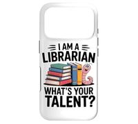 Carcasa para iPhone 17 Pro Soy Bibliotecario ¿cuál Es Tu Talento? Entusiasta a