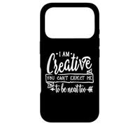 Carcasa para iPhone 17 Pro Soy Creativo, no Puedes Esperar Que Sea pulcro, Demasiado Divertido