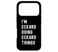 Carcasa para iPhone 17 Pro Soy Eckard Haciendo Cosas de Eckard