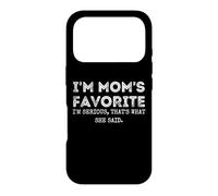 Carcasa para iPhone 17 Pro Soy el Favorito de mamá, eso es lo Que Dijo, Hermano