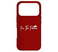 Carcasa para iPhone 17 Pro Soy el príncipe con Logotipo de Sombrero de Vaquero