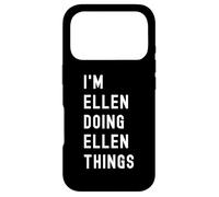 Carcasa para iPhone 17 Pro Soy Ellen Haciendo Cosas de Ellen