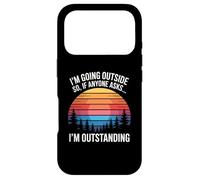 Carcasa para iPhone 17 Pro Soy excepcional, voy a pararme afuera, así Que si Alguien Pregunta