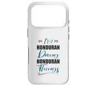 Carcasa para iPhone 17 Pro Soy hondureño Haciendo Cosas hondureñas Funny Honduras Lover