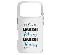 Carcasa para iPhone 17 Pro Soy Inglés Haciendo Cosas en inglés Funny England Lover