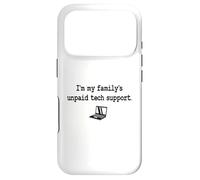 Carcasa para iPhone 17 Pro Soy la computadora Y2K del codificador de Soporte técnico no pagado de mi Familia