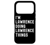 Carcasa para iPhone 17 Pro Soy Lawrence Haciendo Cosas de Lawrence