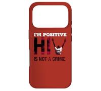 Carcasa para iPhone 17 Pro Soy Positivo El VIH no es un Crimen