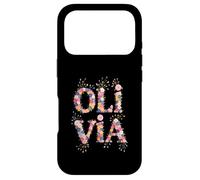 Carcasa para iPhone 17 Pro Soy Primer Nombre Olivia Personalizado Girl Garden Reunion Mom