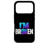 Carcasa para iPhone 17 Pro Soy Roto: Frase Emocional sobre Vulnerabilidad