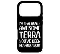 Carcasa para iPhone 17 Pro Soy Tan Impresionante Que Terra ha Estado Escuchando Hablar