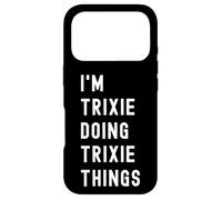 Carcasa para iPhone 17 Pro Soy Trixie Haciendo Cosas de Trixie