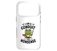 Carcasa para iPhone 17 Pro Soy Un Conducto para Nonsense Frog Knight Meme