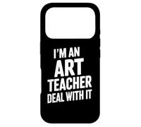 Carcasa para iPhone 17 Pro Soy un Profesor de Arte Trato con ello