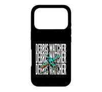 Carcasa para iPhone 17 Pro Space Junk Debris Watcher Satellite Tracker