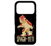 Carcasa para iPhone 17 Pro Spag-Yeti Spaghetti Spagyeti Funny Ramen Fideos Pasta