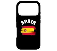 Carcasa para iPhone 17 Pro Spain Spanish Barcelona Flag Madrid Country Espana