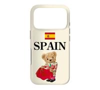 Carcasa para iPhone 17 Pro Spanish Teddy Bear Bull Fighter, Spain Illustration Graphic